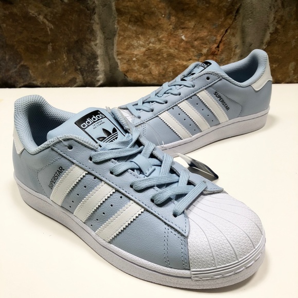 baby blue superstars